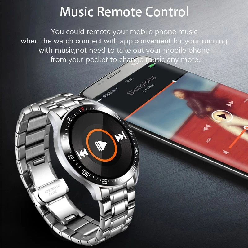 lige 2021 new steel band smart watch men heart rate ip68 waterproof full touch screen luxury smartwatch mens for xiaomi huawei free global shipping