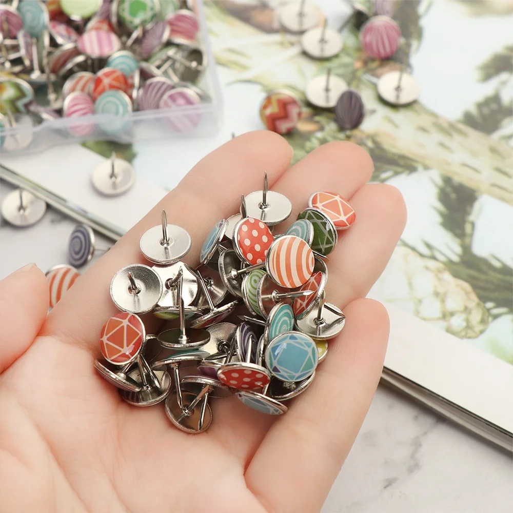 Новинка 100 шт./кор. круглая защелка с изображением национального флага креативный