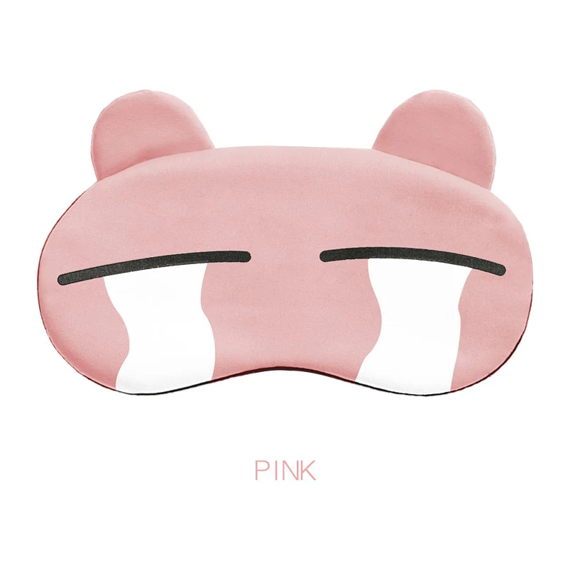 K4-pink Мультяшная маска для сна, хлопковая маска для глаз, маска для сна, повязка на глаза, милая маска для сна, маска для отдыха в путешествии, повязка на глаза для детей, повязка на глаза, повязка на глаза - Цвет: K4-pink