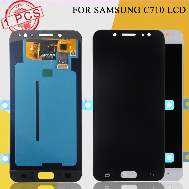 Акция Dinamico C8 ЖК дисплей для Samsung Galaxy C710 C710F/DS J7 Plus сенсорный экран дигитайзер