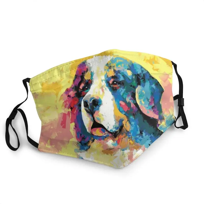 

Trendy Bernese Mountain Dog Breathable Face Mask Adult Animal Anti Dust Protection Cover Respirator Mouth-Muffle