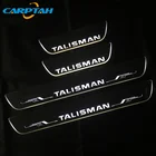 Carptah акриловые перемещение СВЕТОДИОДНЫЙ Добро пожаловать педаль автомобиль накладка педаль порога путь светильник для Renault талисман 2015 - 2020