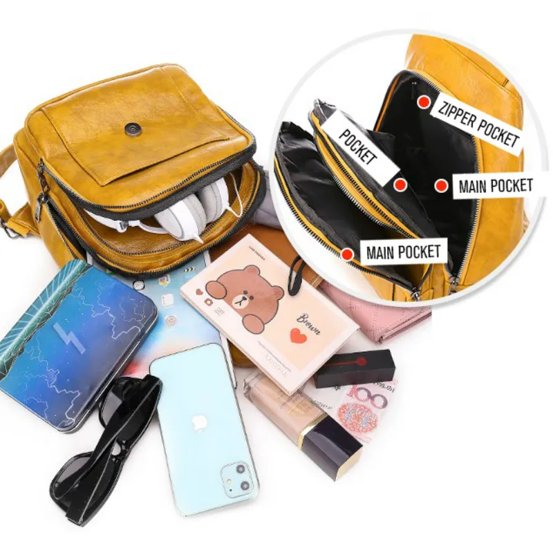 

Women's Backpack Travel Bag Women Backpack Girl Schoolbag 2020 New Fashion Backpack Female Backpack Daypack Backpack for Woman