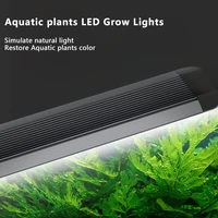 blue white led aquarium lamp for fish plants grow underwater waterproof lights for aquarium fishkeeping fish tank decorations