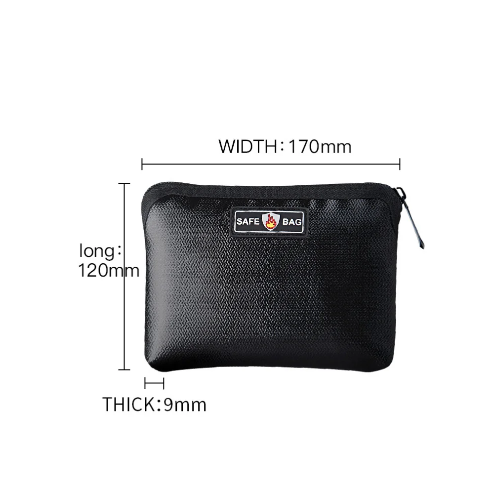 

1pc Multifunctional Fireproof Explosion-Proof Battery Bag Versatile Storage Bag