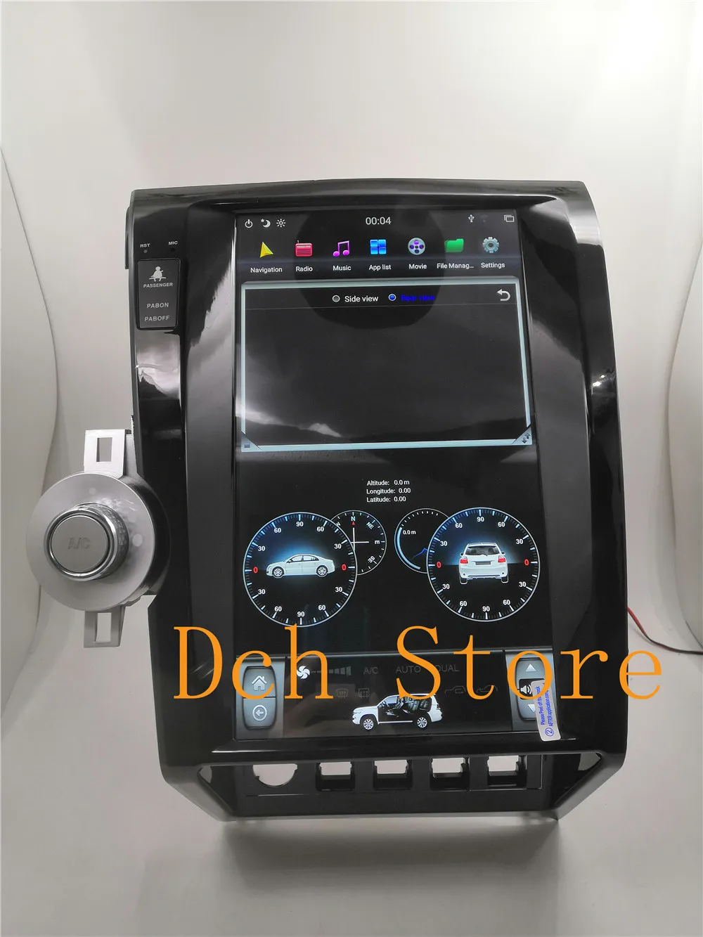 13,6 ''Tesla стиль Android 8,1 HDMI PX6 автомобильный dvd-плеер gps навигация для Toyota tundra Sequoia 2007-2011 головное устройство стерео радио