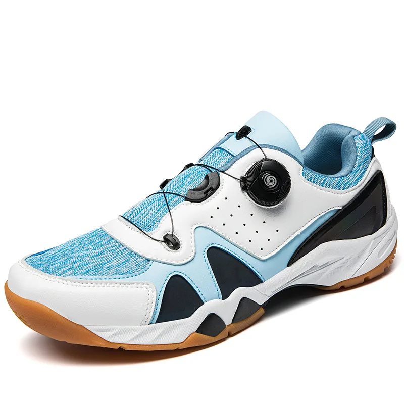 Badminton Shoes 2021 Breathable Anti-Slippery Self-Locking Wearable Support Breathable Training Tennis Shoes Sport Sneakers