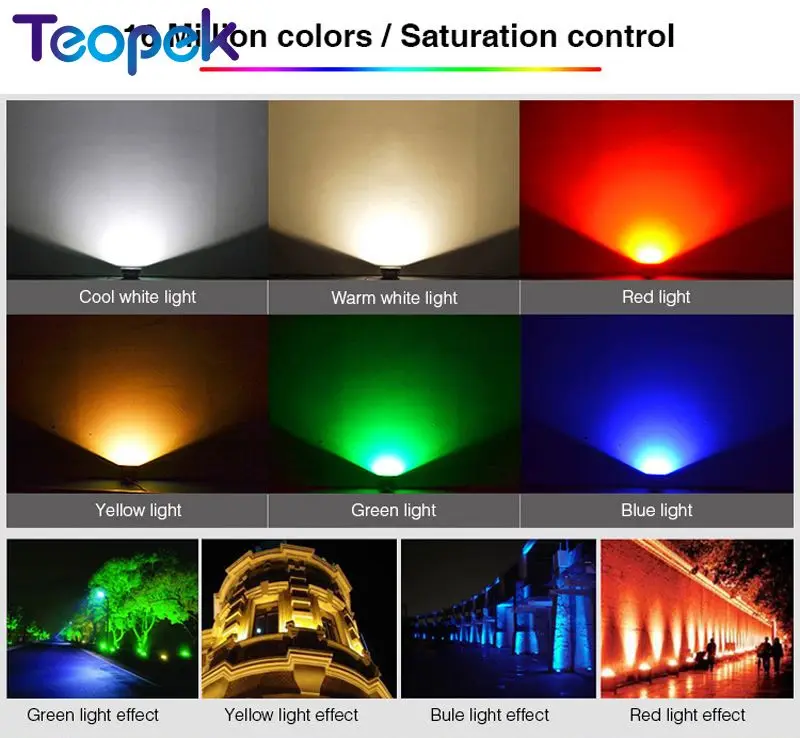 Светодиодный прожектор MiBoxer 10 Вт RGB + CCT AC85 260V FUTT05 DC24V FUTT06 IP65 водонепроницаемый Wi Fi
