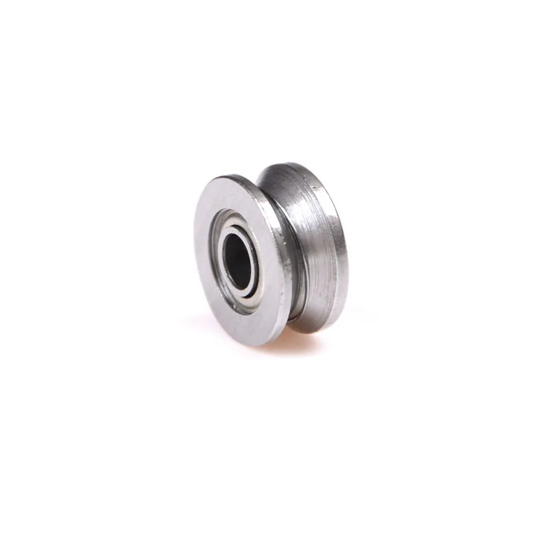 10pcs 624VV V Groove Deep Groove Ball Bearing Traces Walking Guide Rail Bearing New V624zz guide rail V-groove bearing images - 6