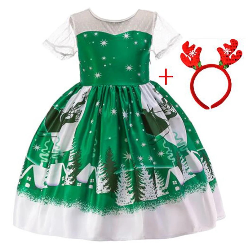 Children Christmas Dress for Girls Costume Elegant Toddler Princess Kids Party Dresses For 3 4 6 8 10 Years Old | Детская одежда и