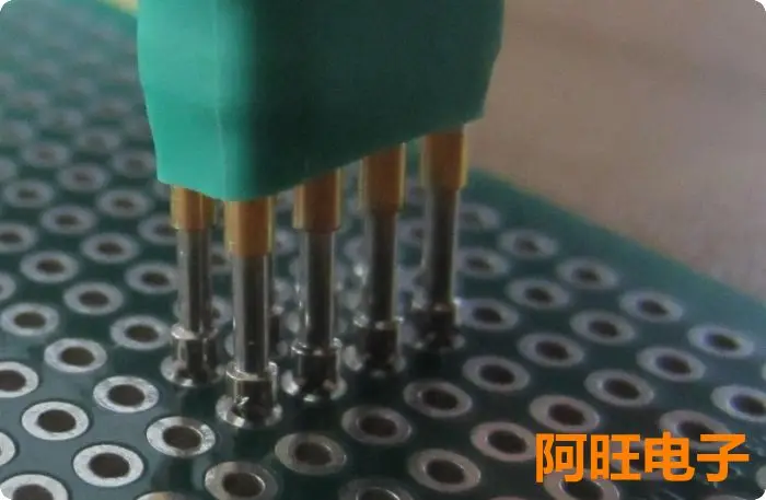 

2.54mm-4P Double Row Programming Needle Thimble Write Program Spring Needle Probe Double Row 4P