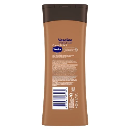 Лосьон для тела VASELINE INTENSIVE CARE с маслом какао 200 мл Жидкая текстура | Красота и