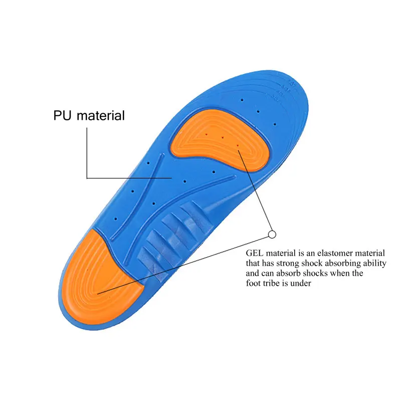 1 пара силиконовые стельки для бега с поддержкой свода стопы|Брекеты и подставки|