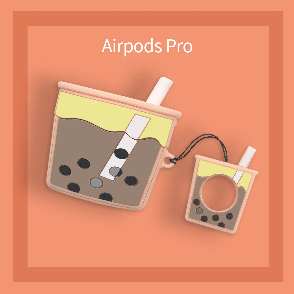 3D милый чехол для наушников для Apple AirPods 1 2 3 Pro, силиконовый чехол Airpods3, защитный чехол, аксессуары
