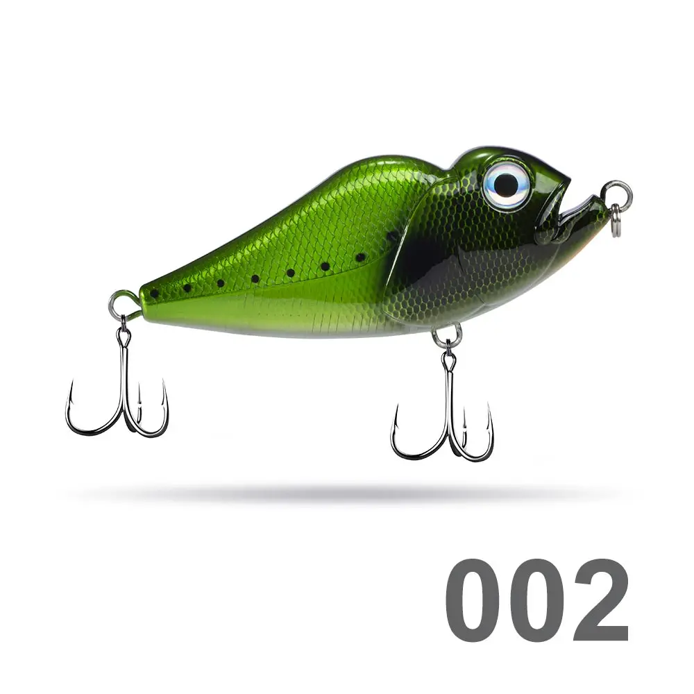 002 Hunthouse rondu Джеркбейт рыболовные приманки stickbait тонущий 122 мм 73 г noeby для snappers GT происхождения крюк - Цвет: 002