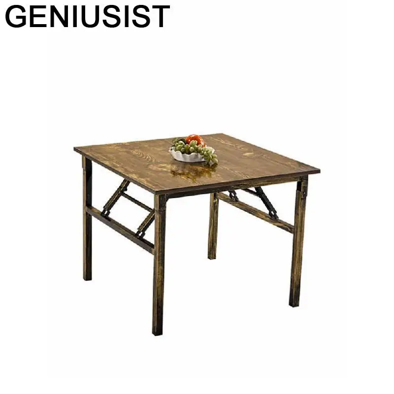 

Tavolo Da Pranzo Tafel Set Ouro Comedor Small Apartment De Jantar Mesa Plegable Kitchen Furniture Folding Dining Room Table