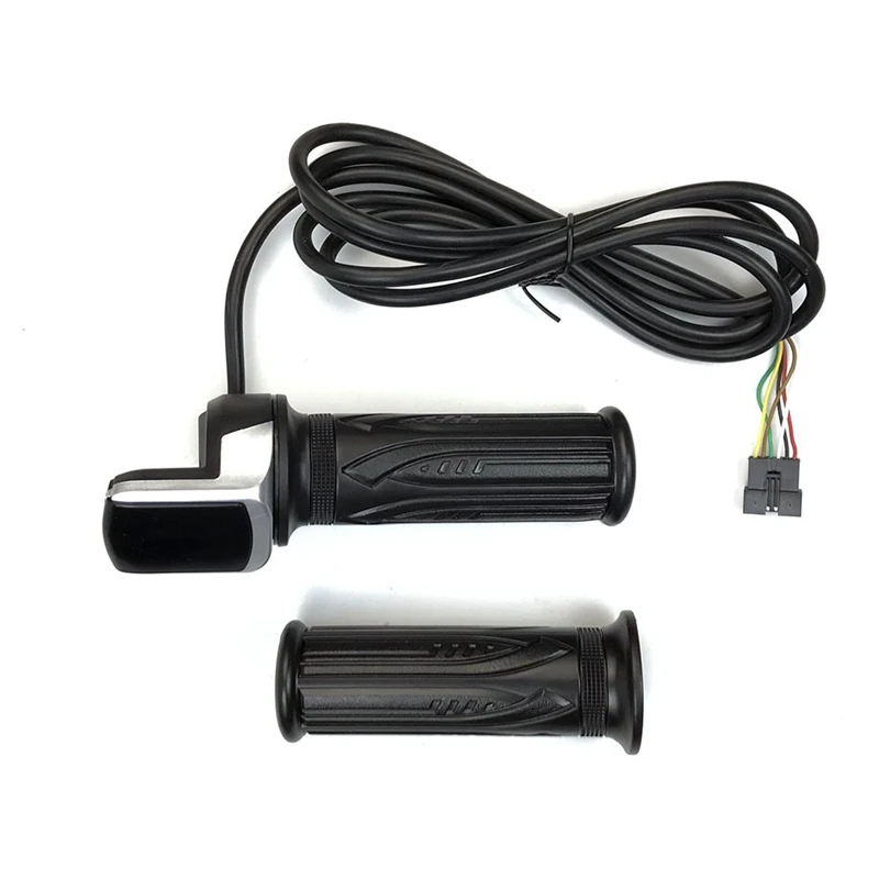 

1 Pair Waterproof LCD Display Electric Bicycle 36V Twist Throttle Motorcycle Electric Scooter E Bike Handlebar Grip