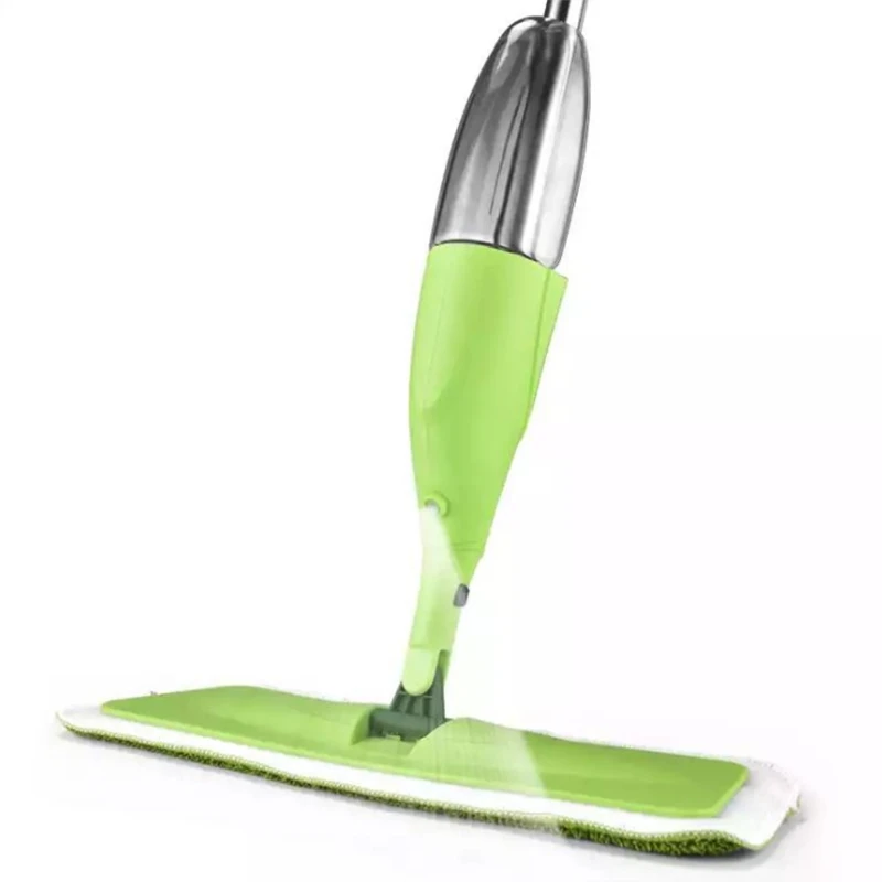 Волшебный спрей Швабра деревянный пол с многоразовая микрофибра колодки 360