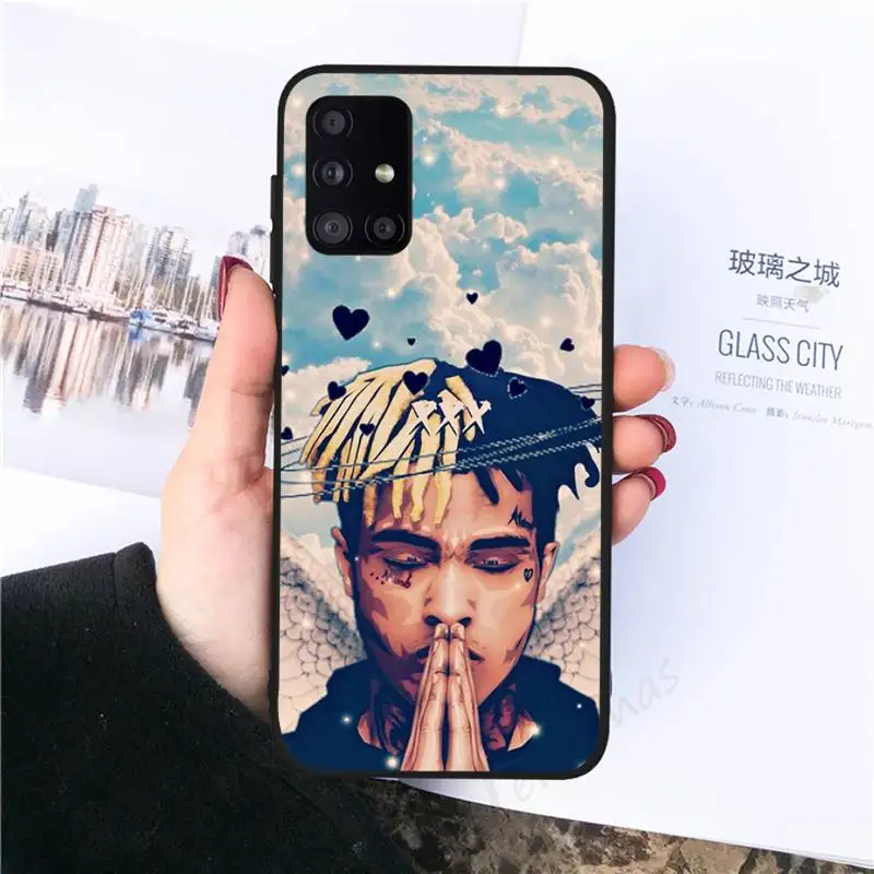 

XXXtentacion Rapper SAD Phone Case for samsung galaxy s21 s20 fe s10 a51 a52 a71 a50 a12 a72 a21s a70 note 20 10 ultra plus