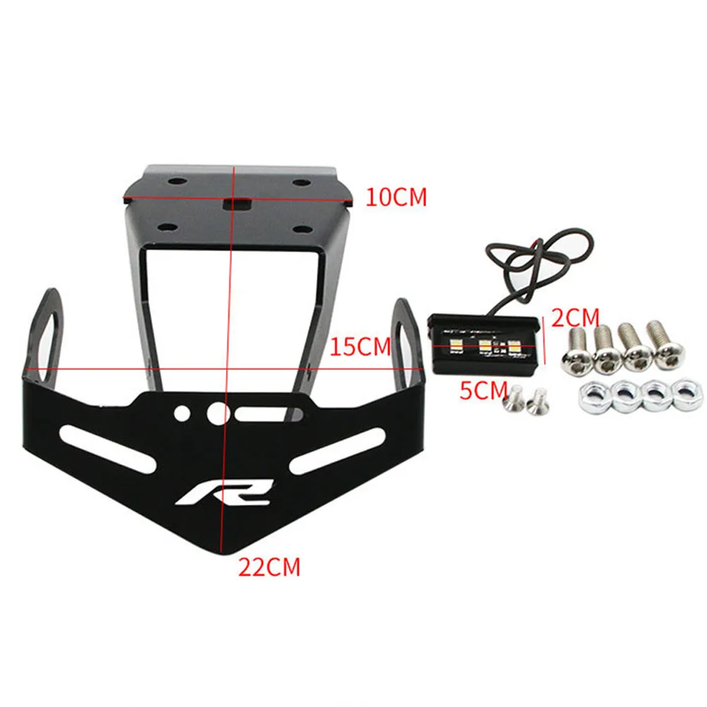 Алюминиевый кронштейн для держателя номерного знака мотоцикла YAMAHA YZF R15 V3 2017 2018 2019