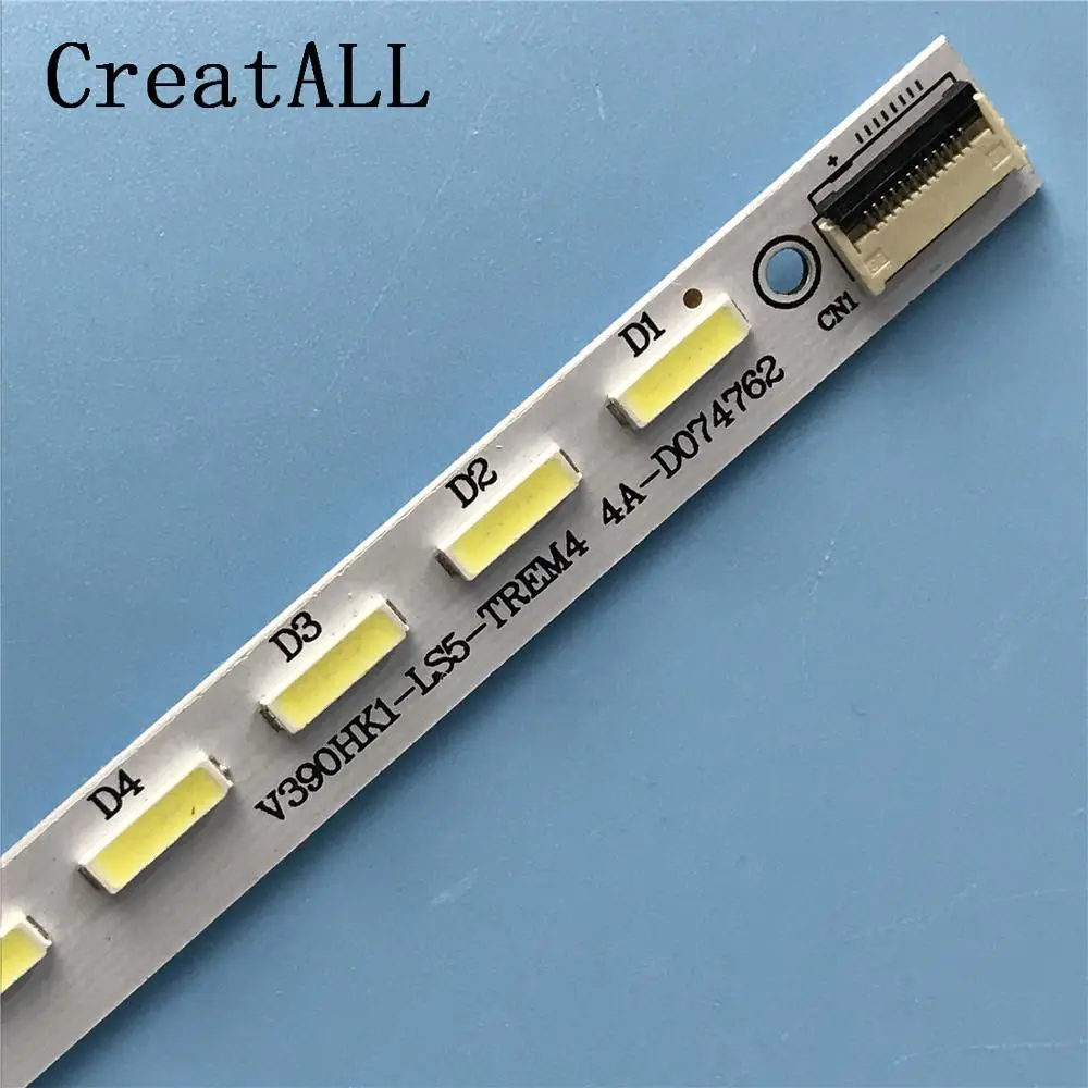 495 мм светодиодный Подсветка лампы газа 48 Светодиодный s для Hisense V390HK1-LS5-TREM4 4A-D074762 E117098 LE39A720 светодиодный 39K300J LE39A700K V390HJ1-LE1