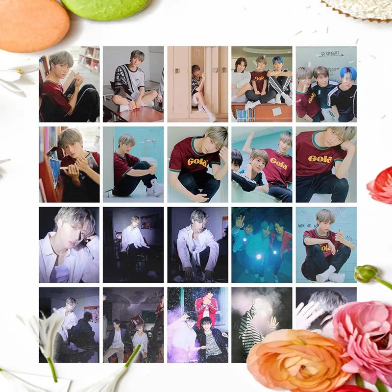 Новинка 20 шт./набор самодельный альбом TXT Фотокарточка ЛОМО постер HD фотокарточка