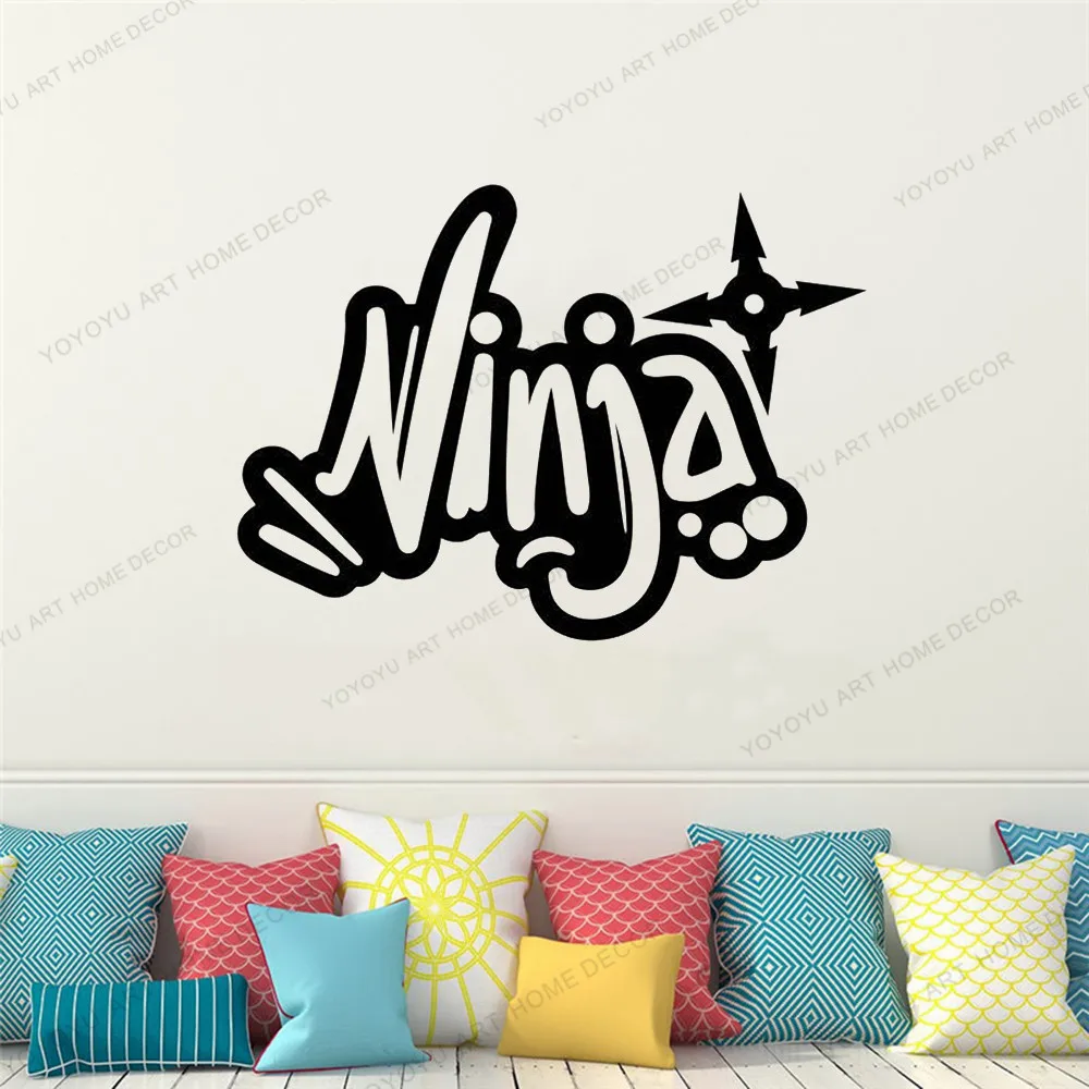 

Wall Vinyl Decal Home Decor Art Sticker Martial Arts Fighter Sport Karate Kung Fu Boys Bedroom Stylish Design yw-54