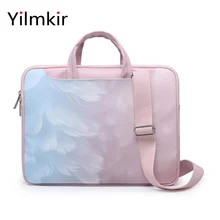 Ladies Laptop Handbag for Macbook Air Xiaomi Lenovo Dell Computer Bag 12 13 14 15 15.6 Inch Computer Briefcase Protective Cover