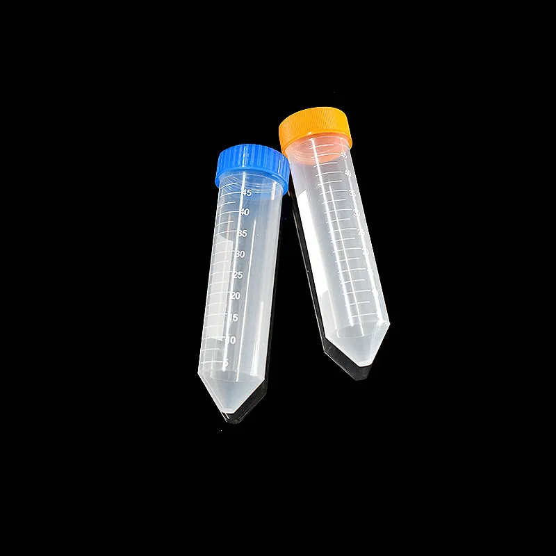 Пробирка для центрифуги пробирки трубка 50 мл с рифленым нижним наконечником