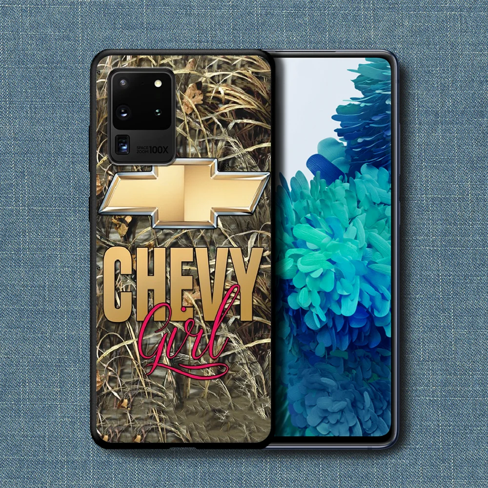 

Chevrolet car logo Phone Case For Samsung Galaxy Note S 8 9 10 20 Plus E Lite Uitra black Hoesjes Tpu Coque Silicone Cover Soft