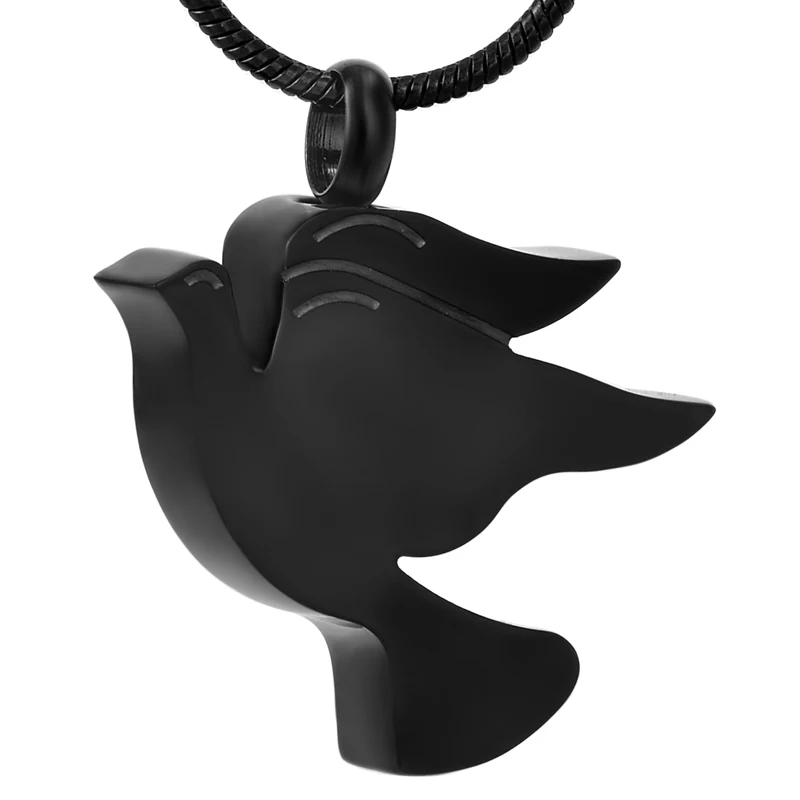 

Cremation Urn Necklace for Ashes for Dad Peace Dove Pendant that Holds Ashes Memorial Jewelry for Loved One can be Engraved