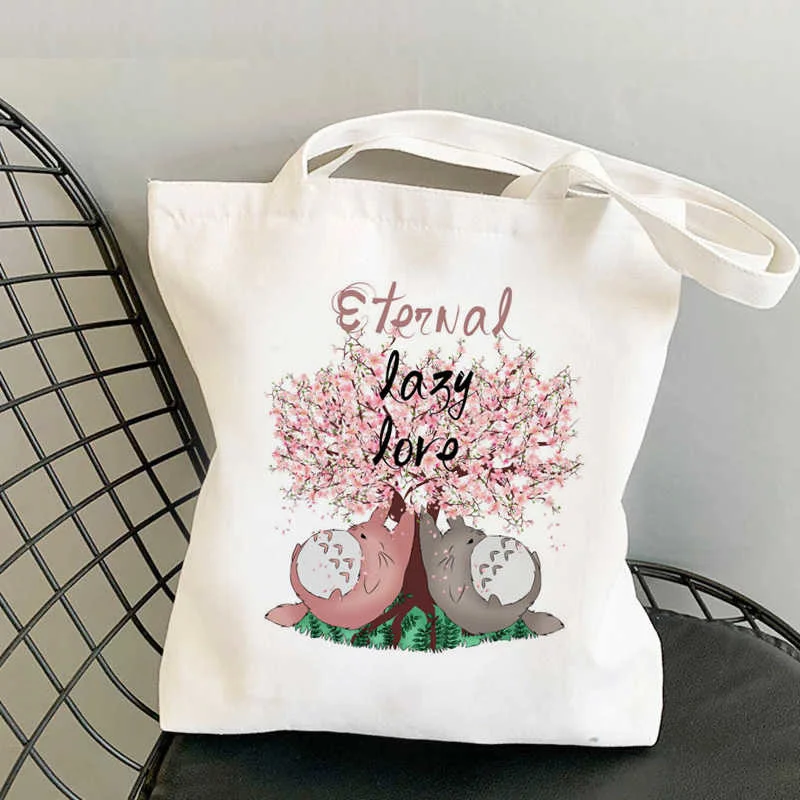 

Totoro shopping bag handbag canvas bolso shopper jute bag bag reciclaje boodschappentas sac tissu
