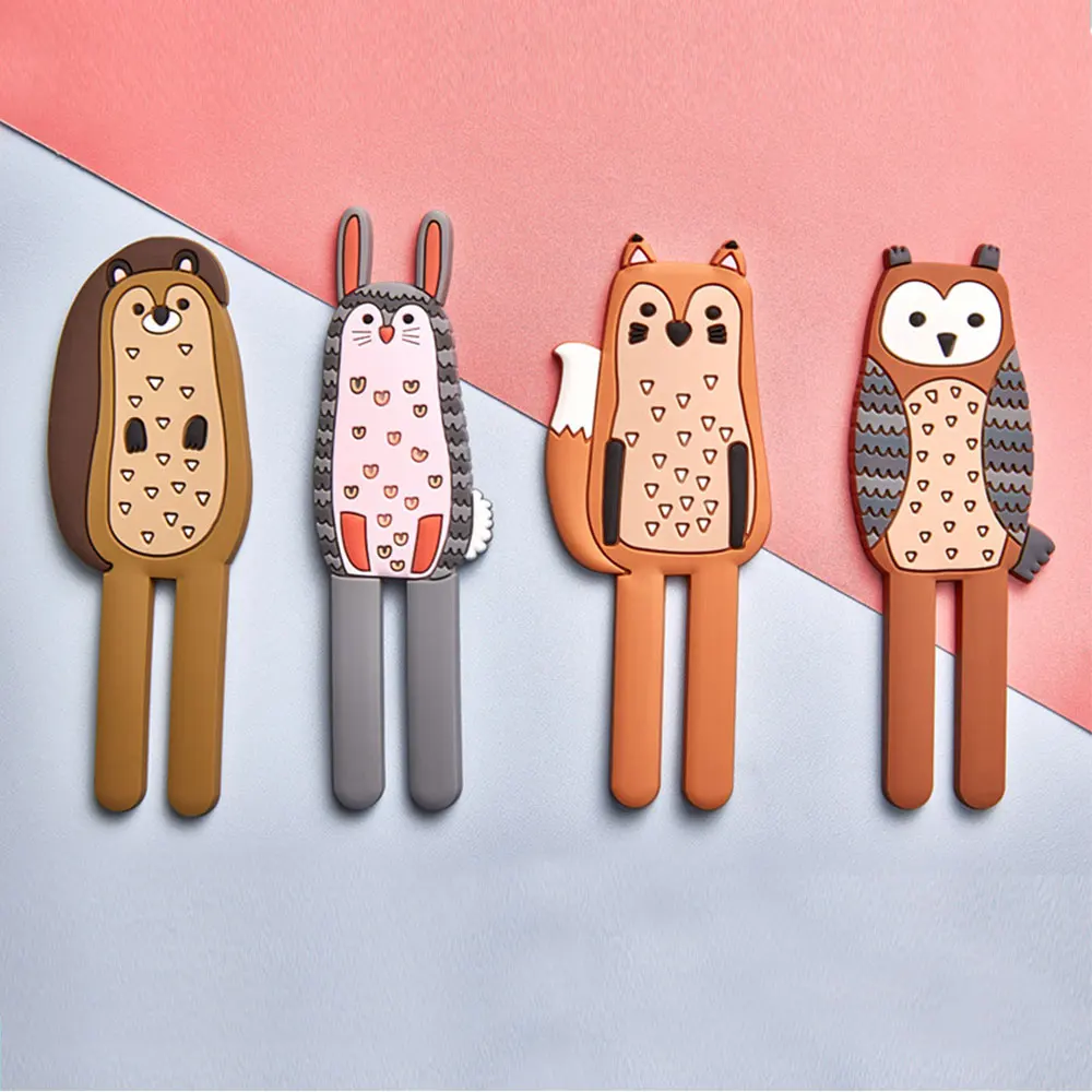 

Cute Animal Fridge Magnets Fridge Sticker Multifunction Refridgerator Sticker Creative Magnet Hooks Home Decorations Sticker