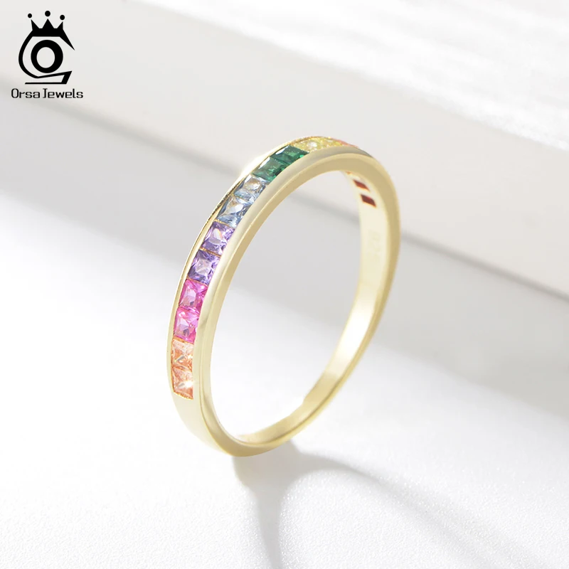 Женское Обручальное Кольцо ORSA JEWELS классическое тонкое обручальное кольцо