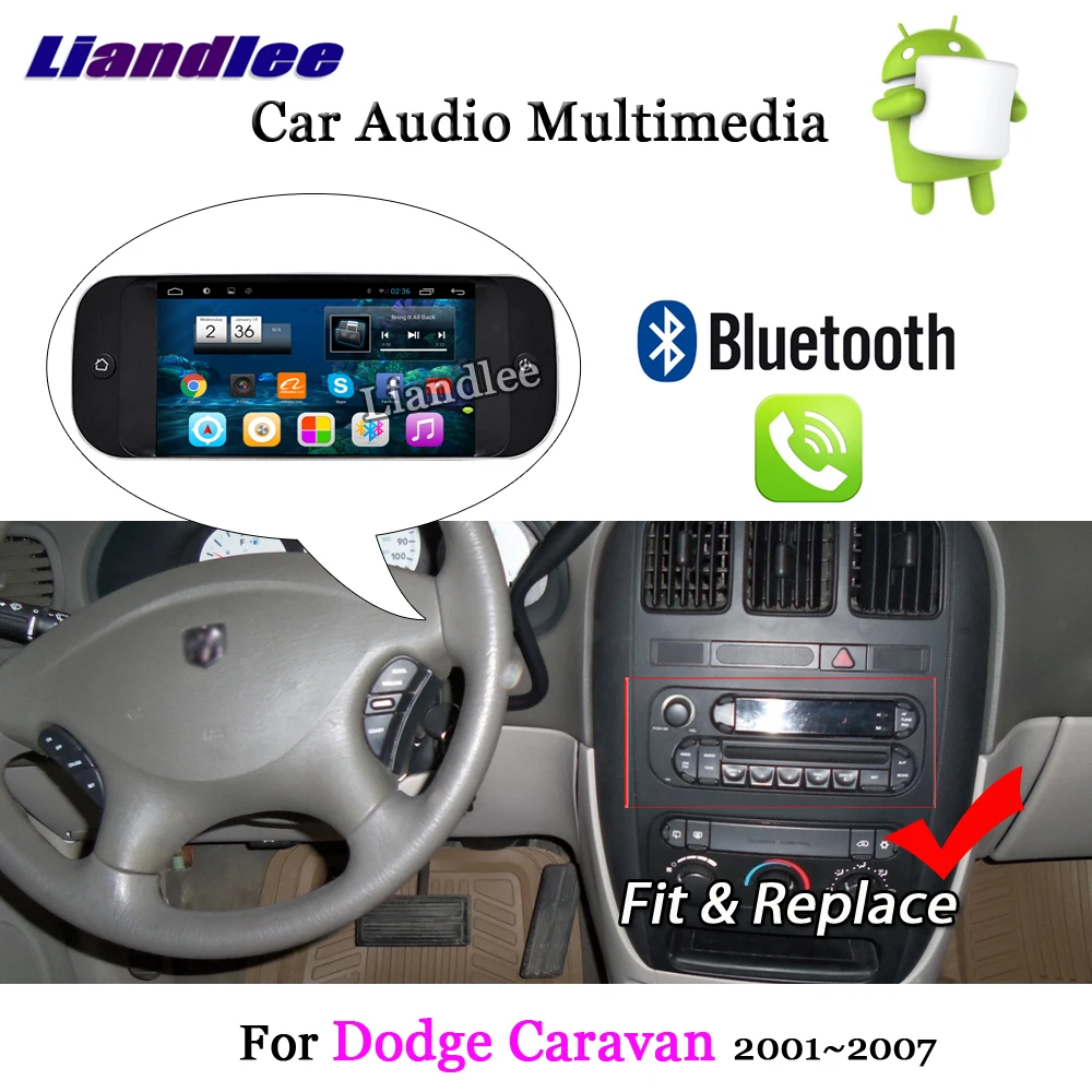 

Автомобильная Мультимедийная система Android для Dodge Caravan 2001-2007, радио, стерео, Carplay, Wi-Fi, GPS-навигация, HD-экран