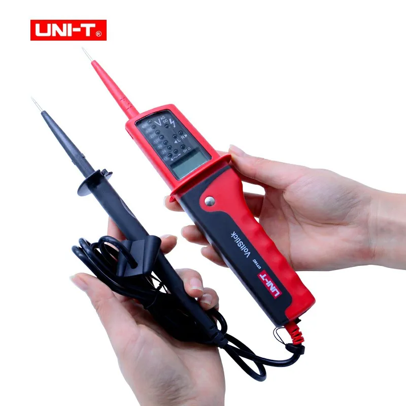 

UNI-T UT15C Digital Voltage Meter Waterproof AC/DC Voltage Testers LCD Display 24V~690V Auto Range Phase Rotation Free Shipping