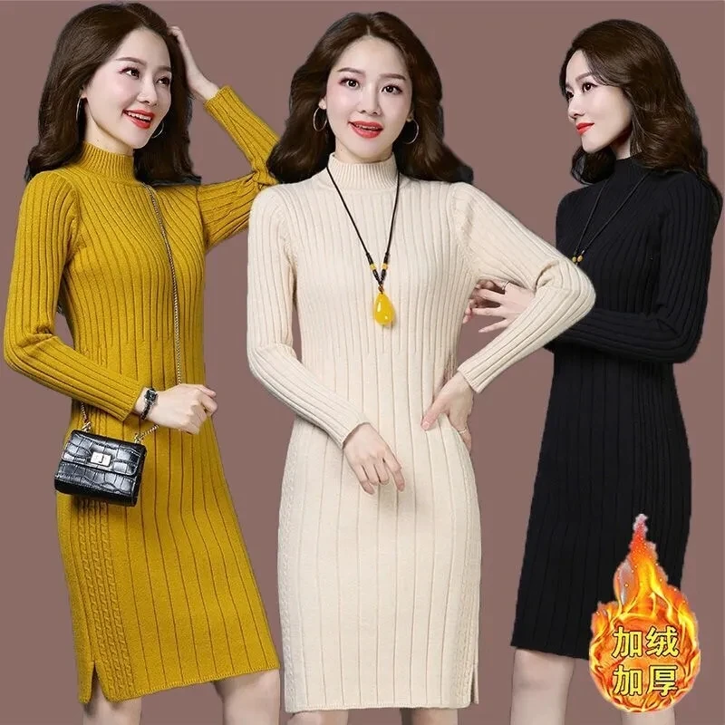 

New Fashion 2023 Women Autumn Winter Embroidery Cat Brand Sweater Pullovers Warm Femme Long Knitted Sweaters Long sleeve Top