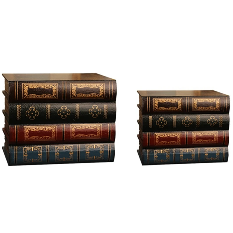 

Retro Fake Book Simulation Book Jewelry Storage Box Decoration Ornaments Office Book Model Photo Prop Book