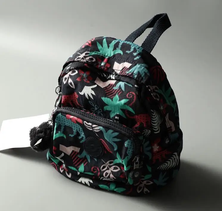 Оригинальная мини-рюкзак для женщин Bolsa KIP Style рюкзак школьный bagpack маленькая сумочка для путешествий с принтом «обезьяна» сумка Mochila mujer - Цвет: zoo