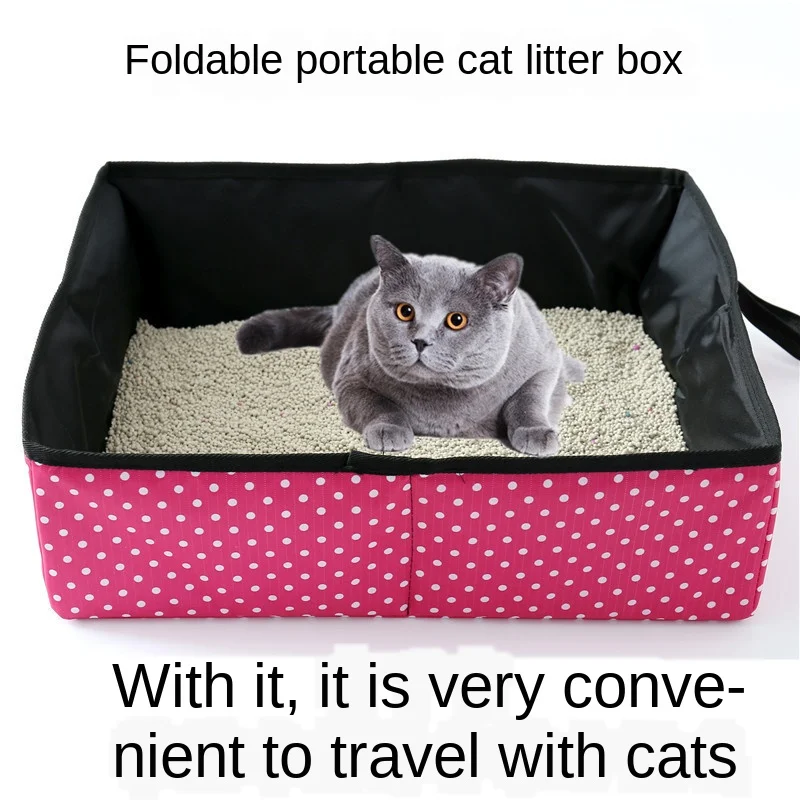 Складной контейнер для кошек и домашних питомцев водонепроницаемый складной