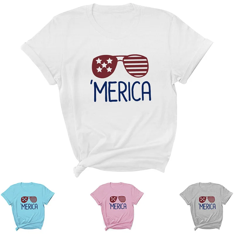 

Женская футболка с коротким рукавом, круглым вырезом и надписью