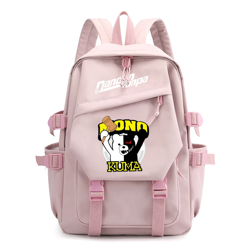 

Anime Danganronpa Monokuma Backpack Bag Rucksack Mochila Schoolbag Bag For School Book Boys Girls Student Travel