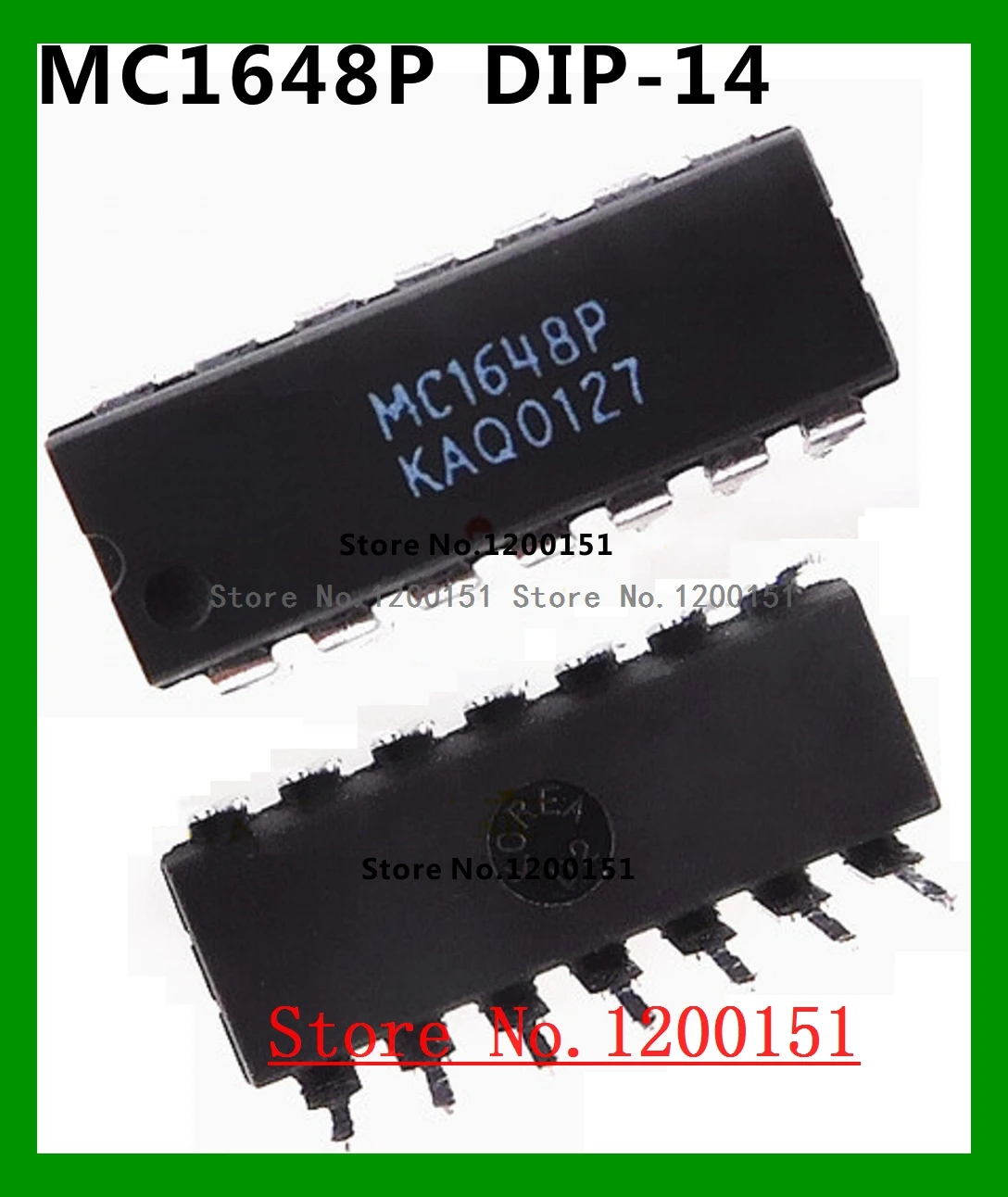 

1648 MC1648 SOP-8 MC1648ML MC1648 SOP-14 MC1648L CDIP-14 MC1648P DIP-14
