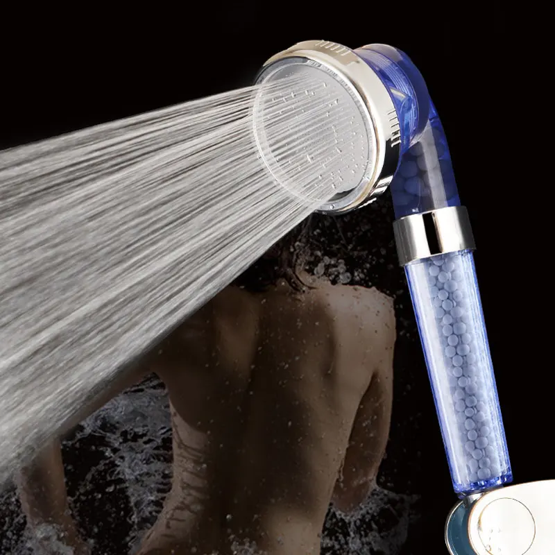 Регулируемая насадка для душа с функцией экономии воды под высоким давлением