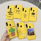 Чехол для Samsung A20, A20S, A30, A30S, A50, A50S, 2019 дюйма, с буквами кактуса, мягкая задняя крышка из ТПУ для Samsung Galaxy A20S, A50S, A30S, чехол для телефона