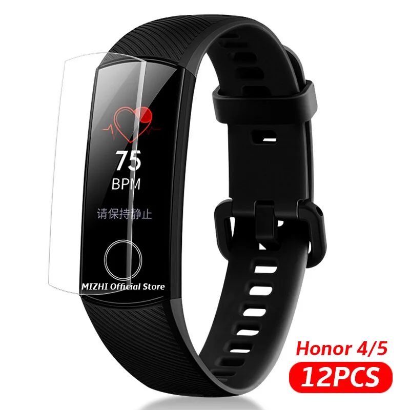 

Films For Huawei Honor Band 4 5 Anti-shock Soft TPU Protective Film On Honor Band4 Band5 Screen Protector Honer Safety Not Glass