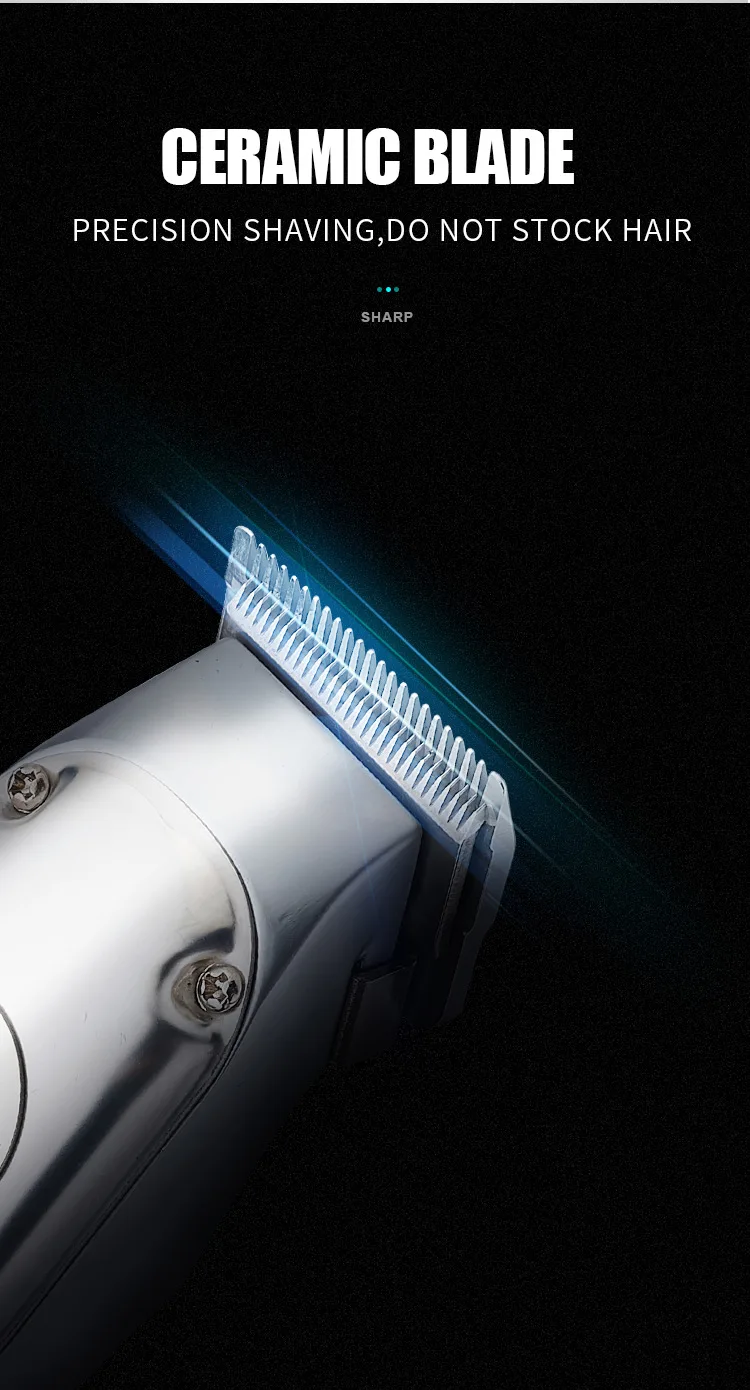 Профессиональный триммер для волос USB перезаряжаемая машинка стрижки