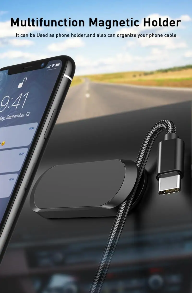 

Магнитный держатель для телефона, для iPhone, Samsung, Xiaomi, металлический, на приборную панель