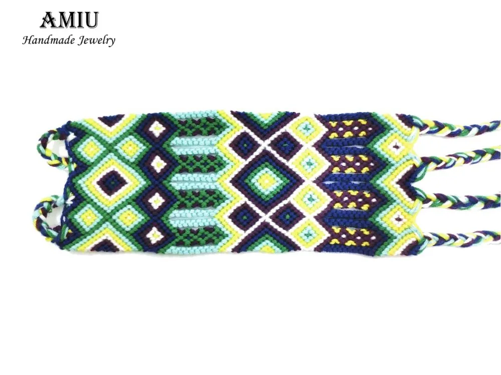 Браслет на запястье AMIU ручной работы для мужчин и женщин большой бразильский