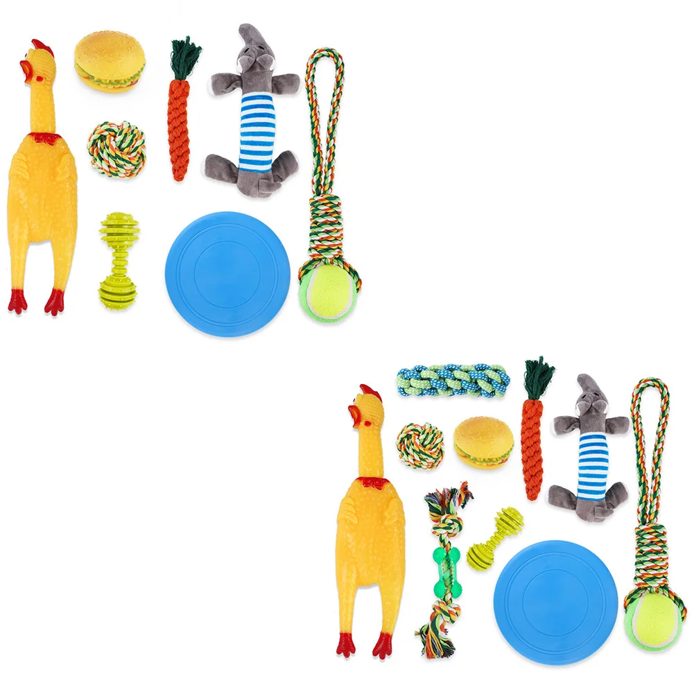 Игрушка для домашних животных моляр хлопковая веревка устойчивая к укусам